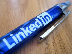 LinkedIn pen by Sheila Scarborough, on Flickr