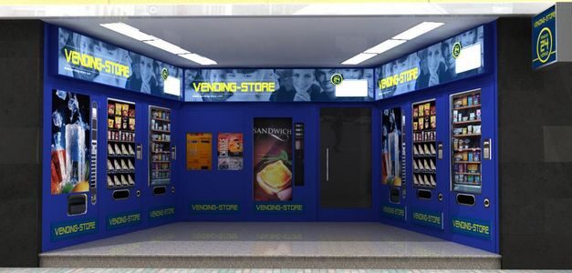 Triunfan las vending machine innovadoras