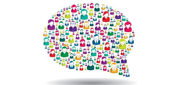 Concepto de crowdsourcing