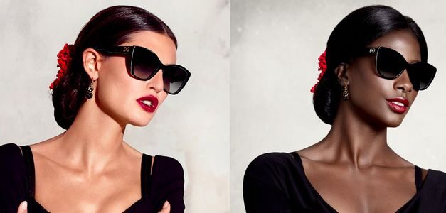 Espejo negro, la campaña que muestra cómo sería la publicidad de moda con una modelo africana
