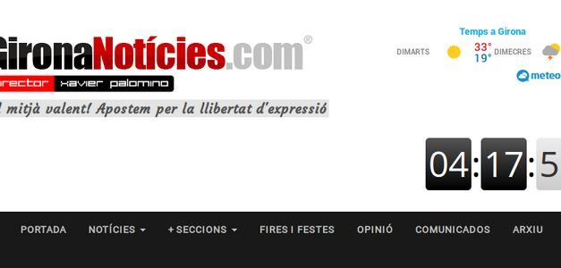Girona Notícies se posiciona entre los mejores formatos de periódico digital