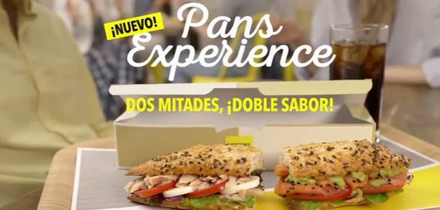 "Pans Experience" es la nueva propuesta de Pans & Company: dos mitades, doble sabor