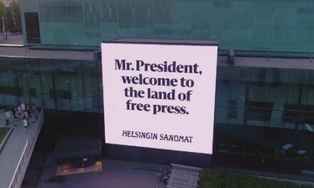 La campaña de este diario finés encumbra la libertad de prensa frente Trump y Putin