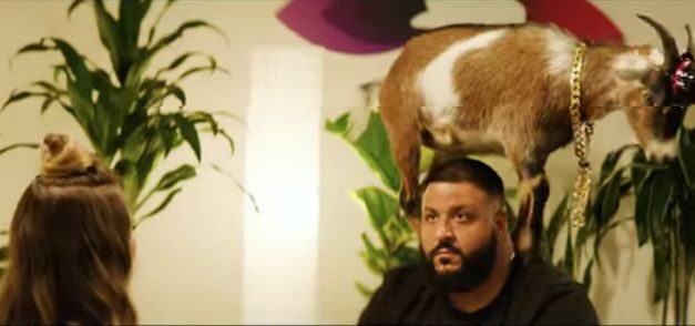 DJ Khaled practica yoga con un grupo de cabras en el nuevo spot de ron Bumbu