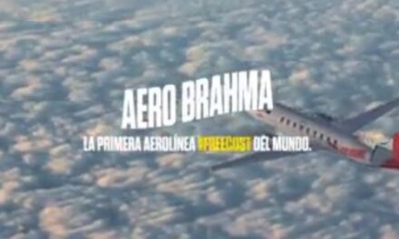 AeroBrahma, la aerolínea FreeCost presentada por Brahma para estos carnavales