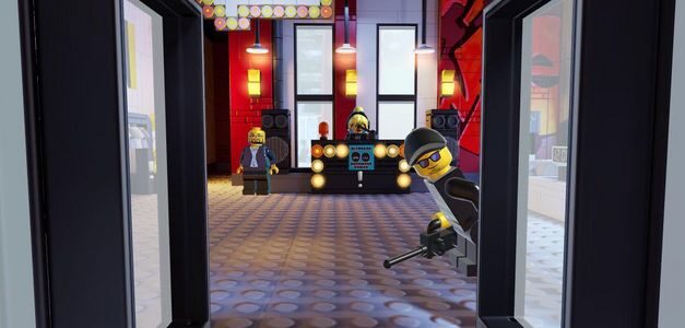 Una tienda emergente de ropa Lego, pero sin ropa