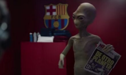 Llega un extraterrestre al vestuario del FC Barcelona de la mano de Audi