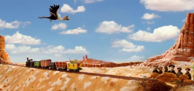 El último cortometraje de AT&T reúne el western con la animación infantil