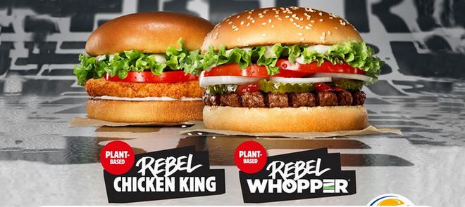 Burger King desafía a distinguir sus hamburguesas con carne de la versión vegetariana