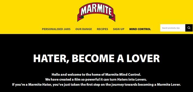 En esta campaña, la hipnosis convierte en fans a los haters de Marmite