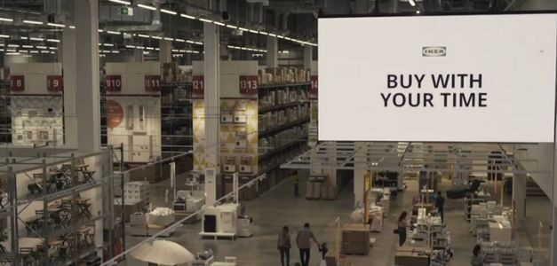 En esta sucursal de IKEA el tiempo sirve para pagar los productos
