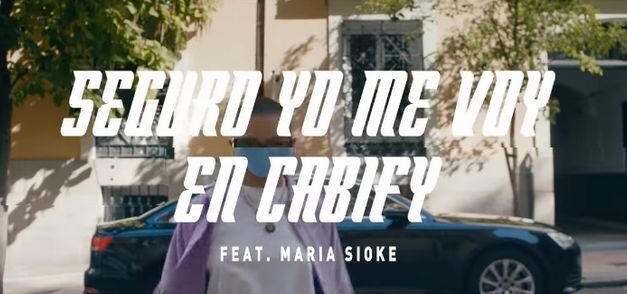 "Seguro yo me voy en Cabify" (a ritmo de reguetón)