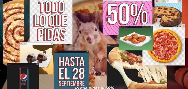 Memes y humor en nueva campaña de Domino's Pizza