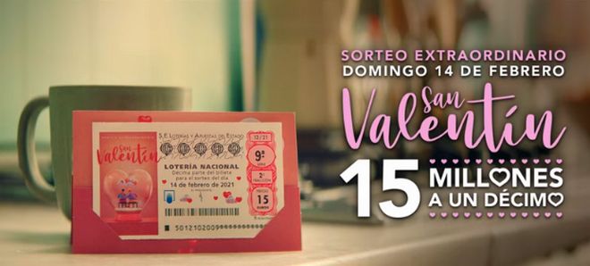 Loterías habla el 'idioma de las parejas' en su anuncio del Sorteo de San Valentín