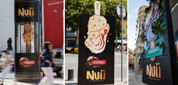 ‘Perfectamente imperfectos’, la nueva campaña exterior de helados Nuii