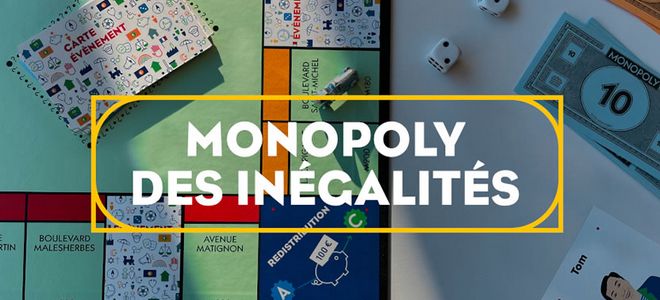 El "Monopoly de las desigualdades" busca cambiar las reglas de la sociedad