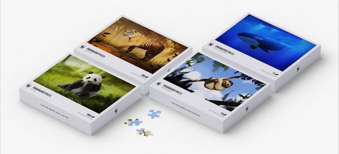 WWF lanza una inquietante colección de puzles que hacen palpable el peligro de extinción