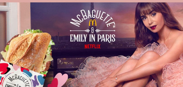Una innovadora colaboración entre Netflix y McDonald’s llega de la mano de "Emily en París"