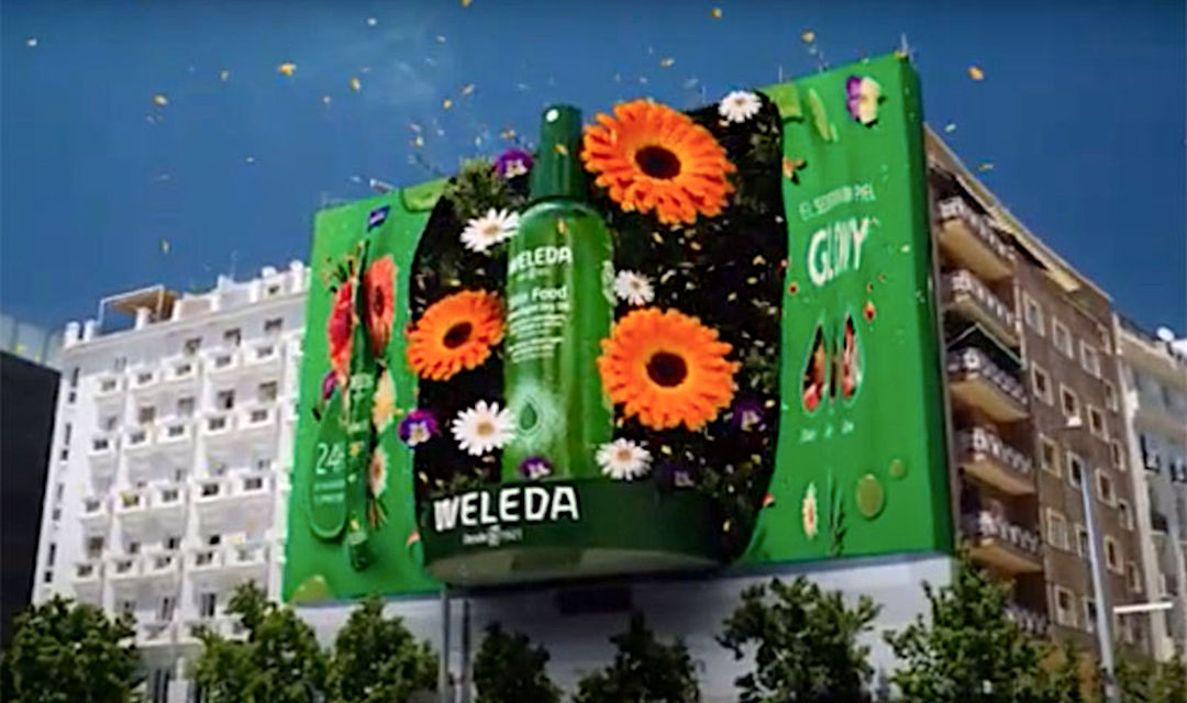 Weleda deslumbra en una original campaña