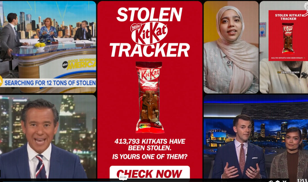 "The KitKat Heist" gana el Grand Prix de PR en Cannes Lions 2026 tras convertir un robo masivo en un éxito global