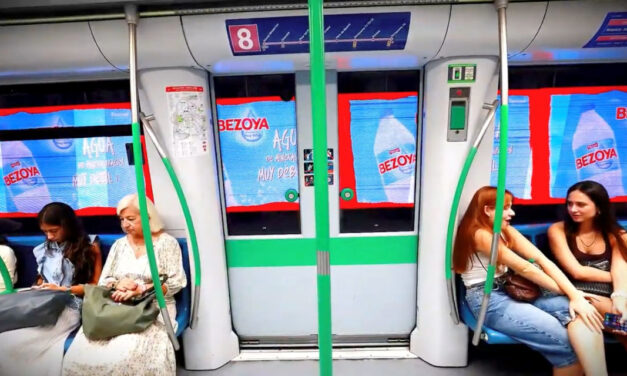 La publicidad dinámica amplia su presencia en los túneles del Metro de Madrid