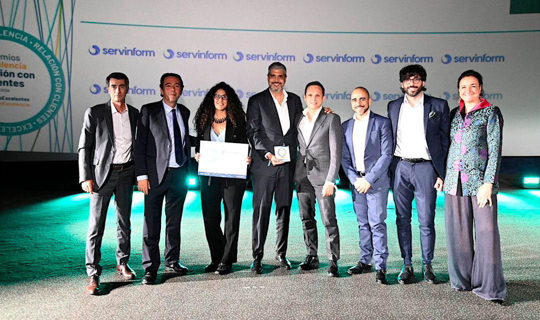 Servinform gana el Premio Excelencia Relación con Clientes por su solución de automatización LucIA desarrollada para Arval